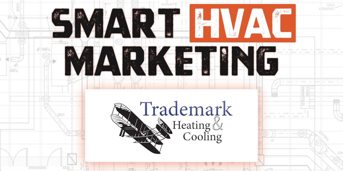 Trademark heating and cooling podcast logo