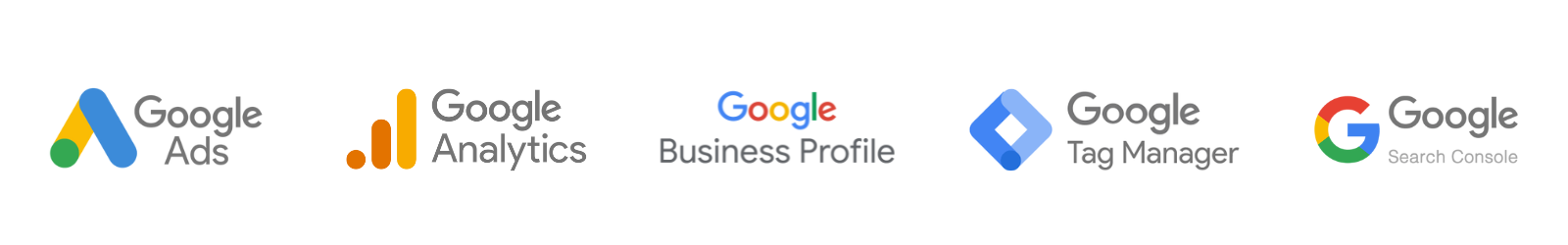 image of google product logos
